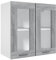 vidaXL Armario Colgante Estantería Flotante Organizador Almacenamiento Mueble de Cocina Decoración Madera Contrachapada Gris Sonoma 60x31x60 cm
