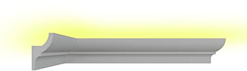 Stuck Dekorbau 10 meter Indirekte Beleuchtung LED Lichtprofile Styroporleisten Stuck BL 16
