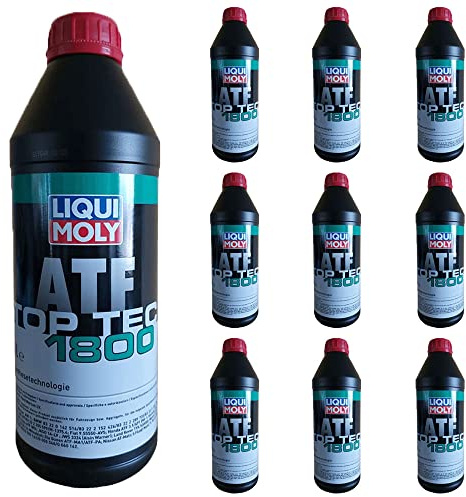 Generico LIQUI Moly 3687 Olio Trasmissione ATF per Cambio Automatico Top Tec 1800 AD Alte Prestazioni. Confezione 10 Litri.