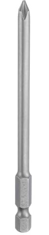 QUARKZMAN #1 Embout de Tournevis Cruciforme Phillips Ph1 Tige Hexagonale de 1/4 4 (100mm) Long en Acier S2 Magnétiqueembout de Tournevis Électrique À Tête Croisée 0,197 (5mm) Tige