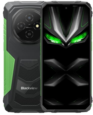 Blackview FORT 1 | 6,56 HD+ 90Hz | 18GB RAM + 256GB (2TB) | Verde