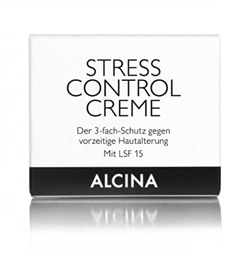 Alcina Kosmetik N°4 Stress Control Creme 50 ml | Mit Lichtschutzfaktor 15 Schützt vor freien Radikalen