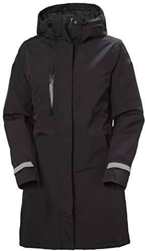 Helly Hansen Womens W Adore Ins Rain Coat, Negro, S
