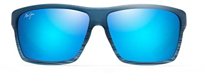 Maui Jim Unisex Sunglasses, Blue Hawaii alenuihaha bl, L