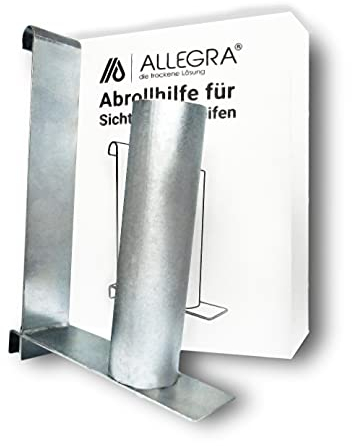 ALLEGRA - Desenrollador para bandas para cortavistas, ayuda de montaje, para vallas de doble alambre de PVC, valla de jardín