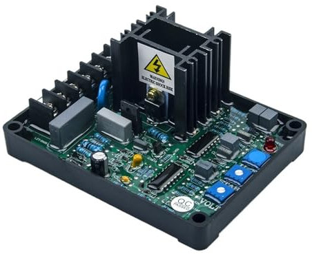 1 unidad de regulador y estabilizador de voltaje automático AVR GAVR-12A de 12 A for piezas de generador de alternador sin escobillas de 150 KVA