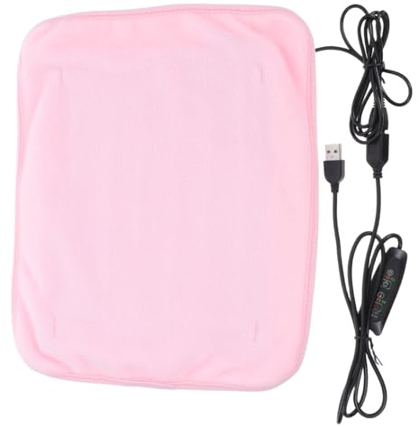 BESTonZON Coussin Chauffant Électrique pour Reptiles Couverture Chauffante USB pour Animaux Tapis Chauffant pour Tortues Et Petits Chats Usage Intérieur Et Animalerie