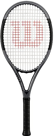 Wilson H2 Freizeit-Tennisschläger für Erwachsene, Griffgröße 2-4 1/4, Grau/Schwarz
