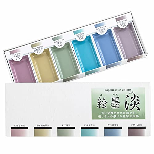Sumikundo 15429 - Set di inchiostro solido, 6 colori