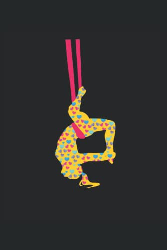 Aerial Hoop Aerial Silks Air Yoga Acrobatics Silk Dancer: 6x9 - Graph Paper - Notebook with 100 pages