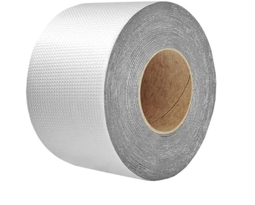 GSJNHY Butyl Band Aluminiumfolie verdicken Butyl wasserdicht Band Wand Riss Dach Kanal Reparatur Klebeband hohe Temperaturbeständigkeit wasserdicht(Color:5mx10cm)