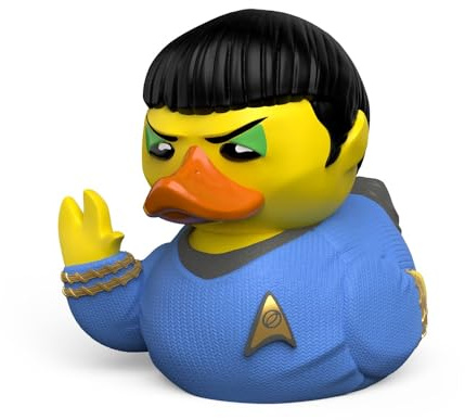 TUBBZ Star Trek Spock Rubber Duck Movies Merch Collectible Toys Mini 5cm