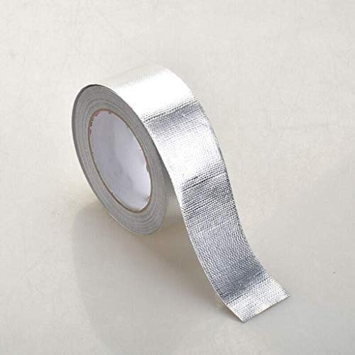 Cinta Aislante De Aluminio para Conductos De Productos De Oficina, 25 M X 50 Mm, Resistente Al Calor, De Aluminio, para Sellar, De Aislamiento, Gruesa, Resistente Al Agua,