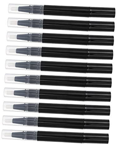 BATHVEVE Leere Kosmetikstifte 3 Ml Nagelhautöl Stifte Nachfüllbar Ätherisches Öl Stift Praktisch Nagelpflege Maniküre Zubehör 10 Stück