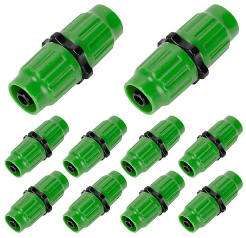 Kit De Reparación Para Manguera Extensible De Jardín | Conexión Rápida De Accesorios Para Manguera De Agua,Equipo De Riego Para Jardines Y Granjas + Conectores Para Lavado De Mascotas