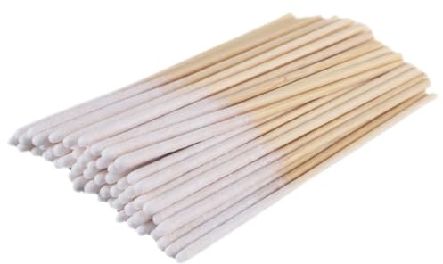 PENIKOKO Hisopos de Algodón para Maquillaje y Limpieza 60 Piezas Gruesos Multiusos para Mujeres Cuidado Facial y Salón de Belleza Uso Diario