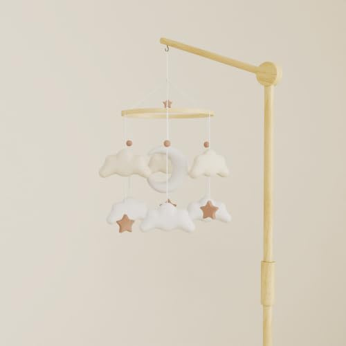 Lanttoe Bodenstehend Baby Mobile Halterung (Kuschelmond)