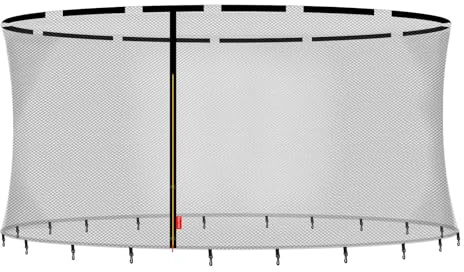 Baunsal® Trampolin Sicherheitsnetz Ø 183 185 244 250 275 277 300 305 335 337 366 370 396 400 427 430 457 460 487 490 (FGOS) Ersatzteile Netz Schutznetz Ersatznetz Gartentrampolin Outdoor
