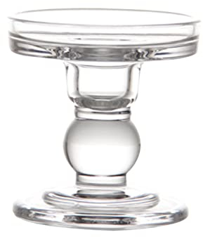 DECHOUS Kreativer Kerzenhalter Glas Tischleuchter Hoher Glas Kerzenständer Rostbeständig Dekoration Für Hochzeit Party Zuhause