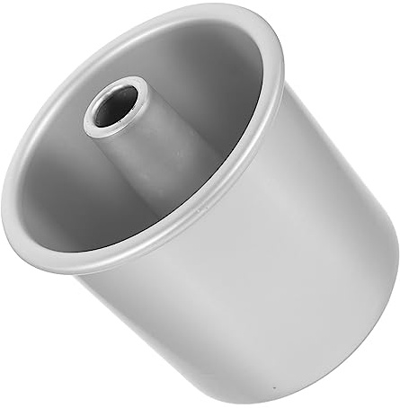 PRETYZOOM Heightened Hollow Cake Mold Aluminum Alloy Baking Mold Metal Cake Pan Removable Bottom for Baking Tools