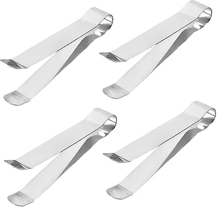 OUNONA 4 Stück-Pack Kerzenlöscher aus Edelstahl Sicherer Kerzen Feuerlöscher zum Einfachen Löschen der Flamme Leichtes und Praktisches Kerzenlöschgerät für Zuhause
