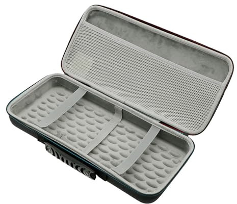 CASNO EVA Custodia Dura Per KZZI K75 RGB 75% Tastiera Guscio Rigido Borsa Da Viaggio Robusta Cinghia Da Mano Liscia Cerniera Tastiera Caso Per Le Tastiere Da Gioco