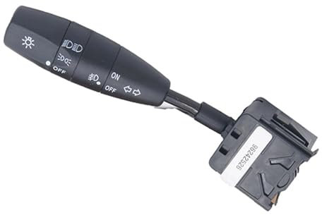 Kompatibel Mit Chevrolet Für Matiz 1998-2000 2001 2002 2003 2004 2005 Auto-Multifunktions-Blinkerschalter Nebelscheinwerfer-Scheinwerfer-Kombinationsschalter 96242526 einstellen schalter