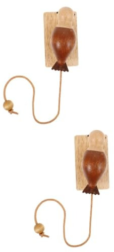 TOPBATHY 2 Stück Retro Türklopfer Einzigartiger Türklopfer Lustiges Tier Türklingel Türklingel Mechanische Türklingel Dekorative Türklingel Türauslöser Ladenbesitzerglocke