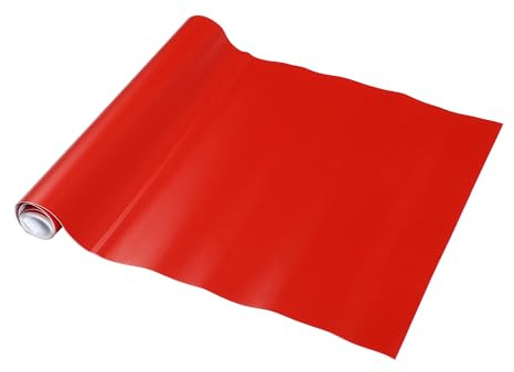 Hihaha Auto-Wrap-Folie Mattrot 1 Stück Für Innen- & Außenbereich