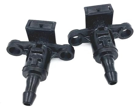 DSEQOPHH Rociador Parabrisas Compatible con Hyundai para Elantra 2 Piezas Boquilla para Parabrisas Boquilla Lavaparabrisas Boquilla De Limpieza De Parabrisas 98630 3X000