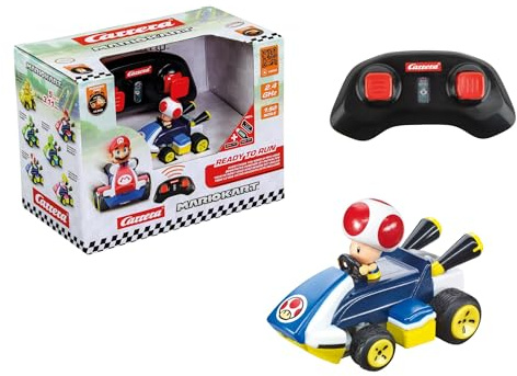 Carrera 2,4GHz Mario Kart(TM) Mini RC, Toad (Paperbox) - Maßstab 1:50