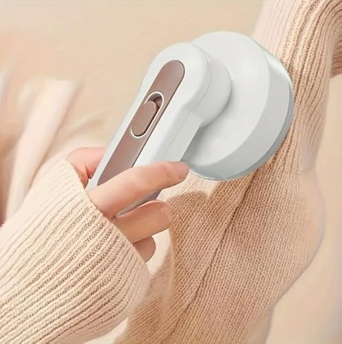 Rasoir Anti-Bouloche USB Rechargeable – Enlève Peluches sur Vêtements, Pulls, Canapés – Appareil Textile Portable et Efficace – Économie & Entretien Facile