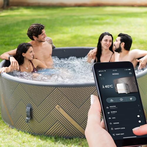 BRAST Whirlpool aufblasbar MSpa | 4-8 Personen | viele Modelle rund & eckig