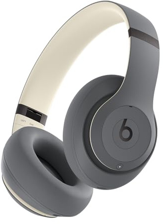 Beats Studio Pro – Komplett Kabellose Bluetooth Noise Cancelling Kopfhörer – Personalisiertes 3D Audio, Apple & Android Kompatibilität – Sandgrau