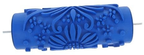 HAMPPLIES Textured Paint Roller für DIY Wandgestaltung Einfarbiger Dekorativer Gummiwalzenstempel mit Vielfältigen Mustern Sorgt für Nahtlose Farbverteilung und Professionelle Strukturierte