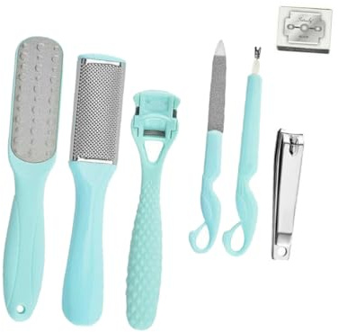 VALICLUD Fußfeile Maniküre-werkzeug Hornhautfeile Hornhautentferner Maniküre und Fußpflege Fußpflege-set Manicure Fußpflege-werkzeuge