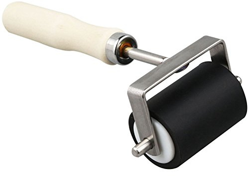 Masslla Tinten Roller - 5Cm Schwerlast Hartgummiwalze Druckfarben Linoleum Farbwalze Kunst Fertigkeit Werkzeug