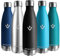 Vikaster Botella de agua, 500ml Botella agua acero inoxidable, Mantener 12H Caliente/24 Frío, Termo Sin BPA, Botella termica Niños, Adultos, Deporte, Oficina, Exteriores