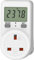 Electricity Usage Monitor Power Meter Plug Energy Monitor Plug Meter UK Energy Cost Meter 5 Modes, Socket Power Monitors Power Consumption Meter Electricity Usage Consumption KWH Amp Volt Watt Meter