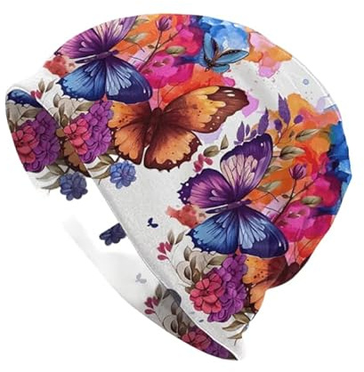 DJC BOUTIQUE Chemo Kopfbedeckung, Beanie-Mütze, vorgebunden, Bandana, Schal, geschlossene Kappe, Blume