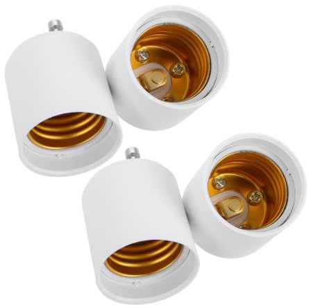 CORHAD 4 St Adapter Värmetålig Uppgraderingskonverterare för Lampfattning Kompatibel med Led-lampor Vägglampor och Takarmaturer Enkel Installation för Belysning