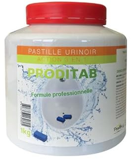 Fashion Manufacturer Cube urinoir 25 GR nettoyantes et désodorisantes sans paradichlorobenzène - Pot 1KG