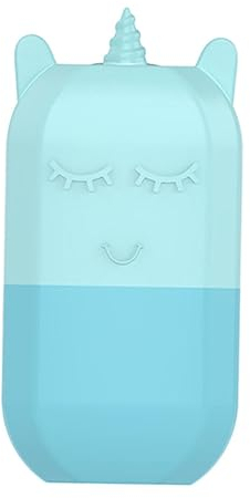 FRCOLOR Unicorn Ice Tray Silicone Face Icing Roller Mold Face Massage Ice Roller for Skin Cooling Beauty Tool for Facial Massage