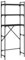 vidaXL Scaffale per Lavatrice Nero 67x25x163 cm in Legno Multistrato