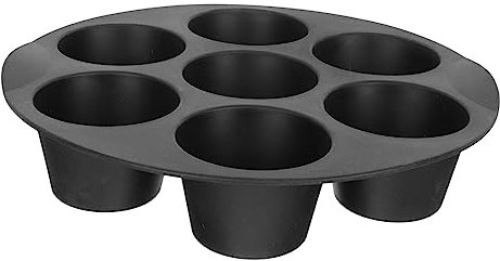 MUCKLILY 7holes Silicone Cake Cup Mold Baking Moulds for Biscuits Baking Pan DIY Tools Home Professional Use