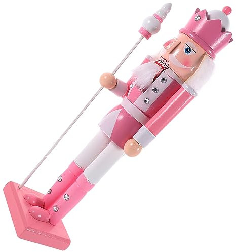 Anneome Nussknacker Aus Holz Soldat Personal Weihnachtsdeko Schreibtischpuppe Für Freunde