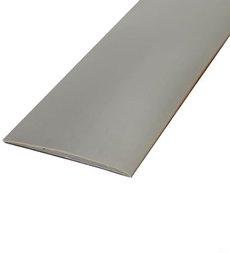 CNANRNANC Selbstklebend Vinyl Übergangsleiste Bodenleiste Fußböden Abdeckleisten Holzmaserung Abdeckleisten Für Fußböden Übergangsleisten Laminat Ausgleichsprofil(Grau)