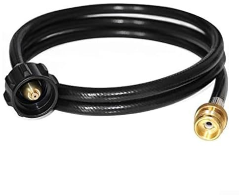 Manguera adaptadora de propano para parrillas de gas WEBER Q, para linternas, para calentadores y para estufas de campamento, por lo que es perfecta para camping, portón trasero o eventos de cocina al