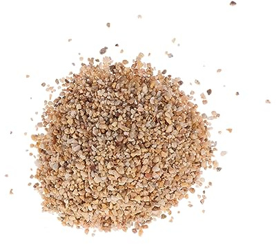 MERRYHAPY 500G Natural Aquarium Bottom Sand for Fish Tanks Gravel Grain for Aquariums Terrariums and Decorative Displays