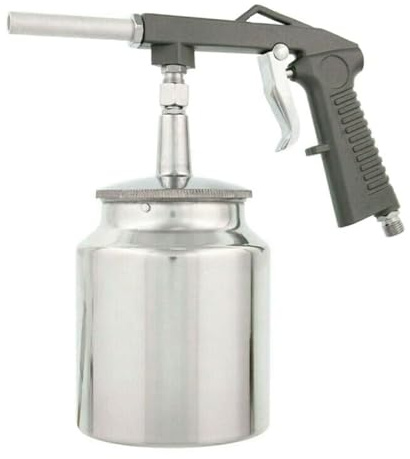 Wasd3Pods Pistola a Spruzzo per Vernice Ad Aria Compressa, capacità 750 Ml, Pistola per Sabbiatura Portatile, Kit di Strumenti per Verniciatura a Spruzzo con Aerografo per Auto